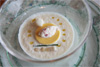 第04回['12.04.17]： ホワイトアスパラガスのヴルーテに 黄色ピーマンのブランマンジェとタラバ蟹を添えて
